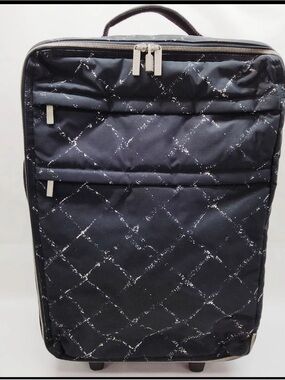 CHANEL Black Quilted Travel Carry-On Bag